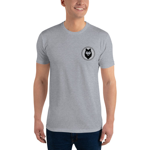 Husky Beard & Grooming T-shirt Large Logo on Back